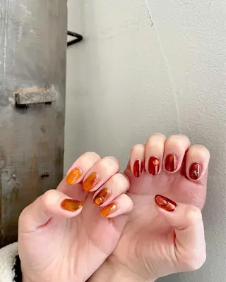 ネイル 甲府市徳行 🧸prunelleのネイルデザイン