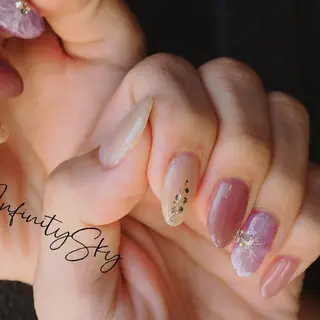 ネイル infinity skyのネイルデザイン