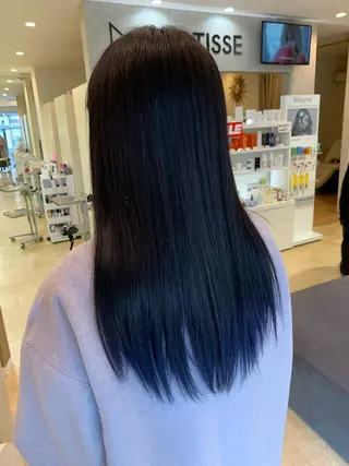 ロング カラー 💎髪質改善/縮毛 💎メンズカット石尾のヘアスタイル