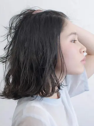 ミディアム 髪質改善✨透明感 Kaoriのヘアスタイル