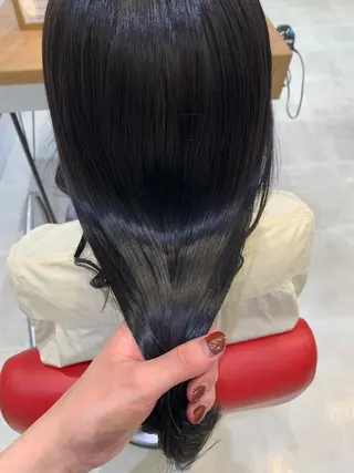 ロング ヘアアレンジ ayumi🌈 インナーカラー🌈のヘアスタイル