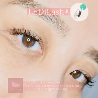 マツエク・マツパ 1ヶ月後も半分残る 高持続LEDエクステのマツエク・マツパデザイン