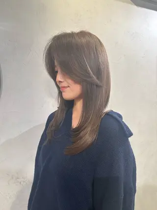 ロング カラー 海外レイヤー鯉渕 【海外風メンズも◎】のヘアスタイル