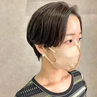 ショート 河原 亮のヘアスタイル