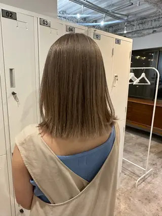 ミディアム カラー 中目黒🌼 🌼ハナのヘアスタイル