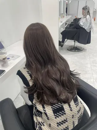 ロング カラー 🌿透明感赤み消し Keishin🌿のヘアスタイル