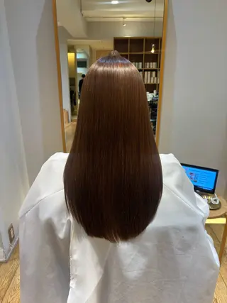 ロング パーマ 韓国風ヘア/パーマ ♡あゆのヘアスタイル