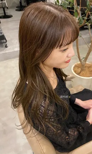 カラー 今福 彩海のヘアスタイル