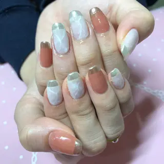ショート ネイル 《LB》ラブリエ Nail&eyeのマツエク・マツパデザイン