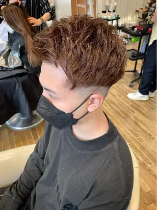 ショート カラー メンズ LAP.s所属・LAP.s 中嶋　諒のヘアスタイル