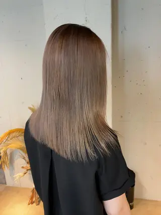 セミロング カラー 艶髪/髪質改善/ MONSO山本のヘアスタイル