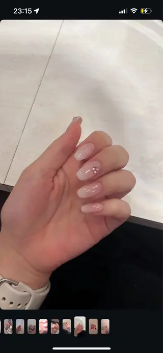 ネイル gratify心斎橋店所属・山下 舞華のネイルデザイン