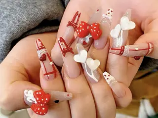 ロング Bling Salonのネイルデザイン