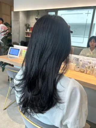 ロング カラー メンズ/艶髪/カラー サクラ🌸のヘアスタイル