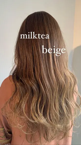 セミロング カラー Go today  シェアサロン札幌nix店所属・海外スタイル✂︎ ✂︎sunのヘアスタイル