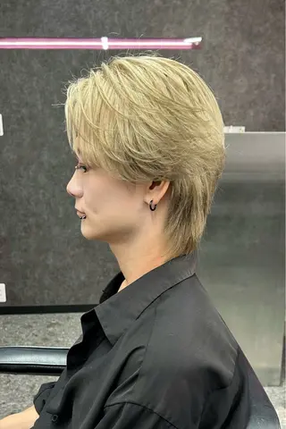 ショート メンズ メンズスタイリスト 前田雄輝のヘアスタイル