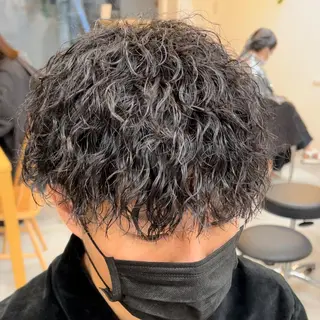 パーマ メンズ 🔥メンズ特化🔥 永瀬椋のヘアスタイル