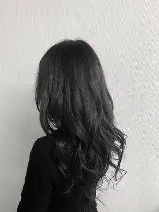 ロング カラー RAIA💎ケア ブリーチ＆パーマ💎のヘアスタイル