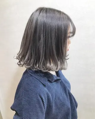 ミディアム カラー 🧡色落ちまで2度綺 麗なカラー🧡ヨシキのヘアスタイル