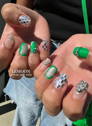 ネイル private nail salon　LEMOON所属・nail salon LEMOONのネイルデザイン