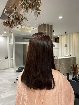 カラー 木村 柚伊のヘアスタイル