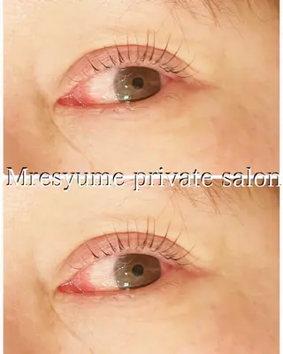 マツエク・マツパ Mresyume MAYUのマツエク・マツパデザイン