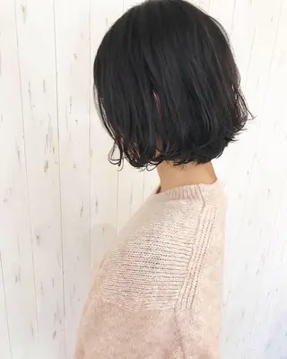 ショート パーマ Blink Remit hair明野店所属・秋月 亜耶のヘアスタイル