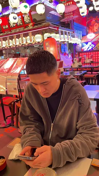 ショート パーマ メンズ HIRO GINZA barber shop 横浜店所属・ヒロ銀座　無料 フェード　細内のヘアスタイル