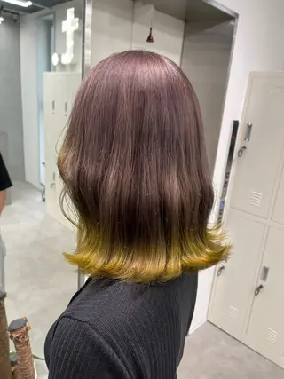 カラー カット¥1100 / 𝙍𝙪𝙣𝙖⟡.のヘアスタイル