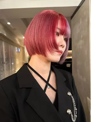 ショート カラー デザイン/アレンジ ❤︎イシイレイのヘアスタイル