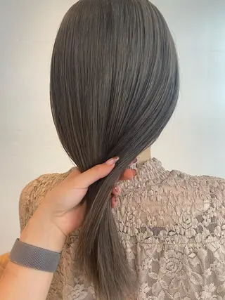 カラー AO所属・RISAKO 艶髪モテヘア🎀府中のヘアスタイル