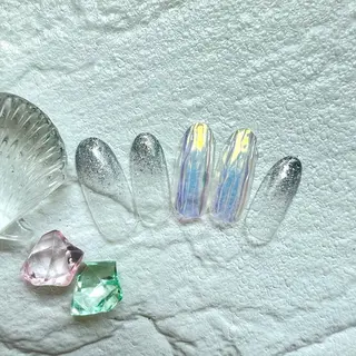 ネイル ⭐︎休業中の練習⭐︎ JNA認定講師髙橋のネイルデザイン