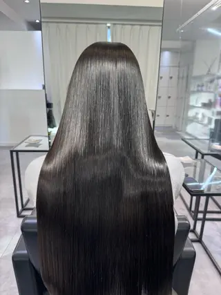 ロング AHNKISM所属・髪質改善/艶カラー HANAのヘアスタイル
