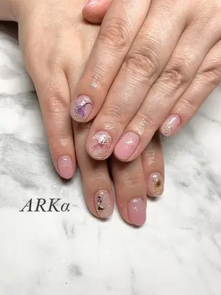 ショート ネイル Nailsalon ARKαのネイルデザイン