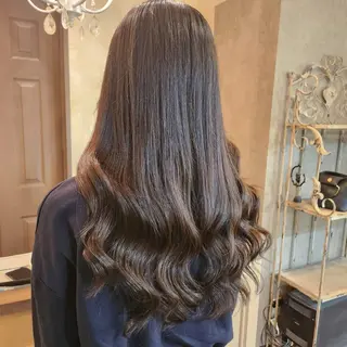 ロング ヘアアレンジ MagicMush ✴︎シールエクステのヘアスタイル