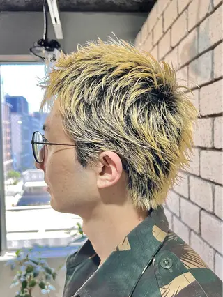 ショート メンズ men’s salon NOA solte. 【メンズサロン ノアソルテ】所属・メンズパーマ職人 加藤 弘貴のヘアスタイル