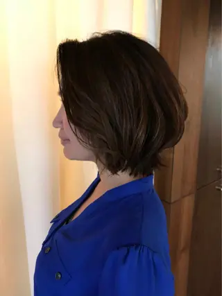 ミディアム カラー パーマ VEGA, ★☆★Towa★☆★のヘアスタイル