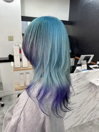 セミロング colore所属・デザインカラー/ ジュンナのヘアスタイル