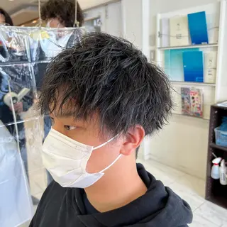 パーマ メンズ アグヘアーシータ所属・🤩メンズカット/ パーマ山本🤩のヘアスタイル