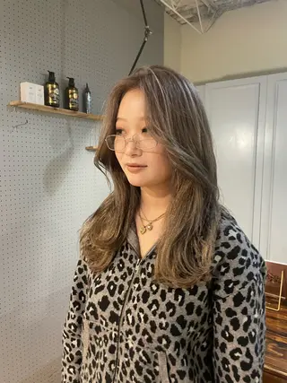 ロング カラー 🤩噂のMr.髪ポジ ティブ®️yu🤩のヘアスタイル