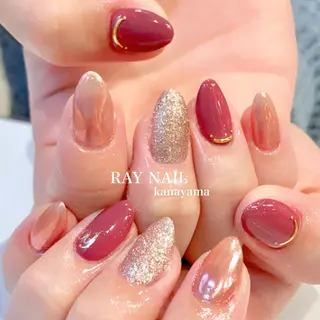 ネイル Arowa 伊田のネイルデザイン