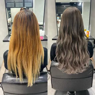 ロング カラー ヘアアレンジ ar+ ❤︎ maiのヘアスタイル