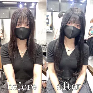 ロング カラー ヘアアレンジ ar+ ❤︎ maiのヘアスタイル