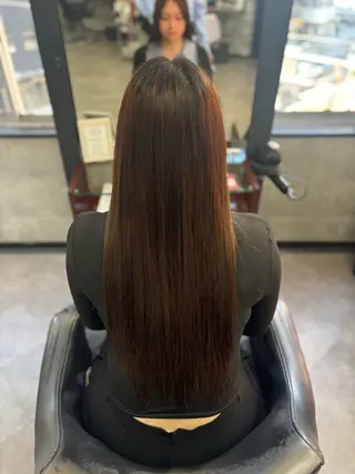 ロング 韓国ヘア✨エクステ/ しおりのヘアスタイル