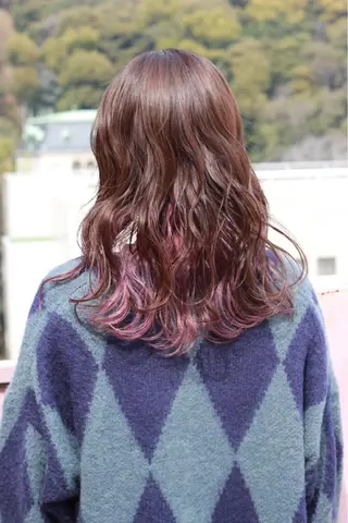 ロング カラー Viage （ビアージュ）のヘアスタイル