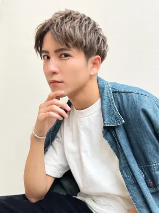 ミディアム モテ髪クリエイター 【成田修平】のヘアスタイル