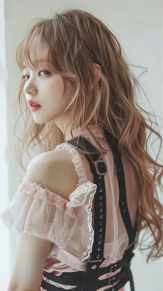 ロング NANAMI/海外風 レイヤー/ボブのヘアスタイル