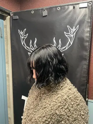 ミディアム パーマ TNB TOKYO所属・エクステ/コーンロウ KURUMI⛓️🔥のヘアスタイル