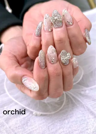 ネイル orchid ♡オーキッドのネイルデザイン