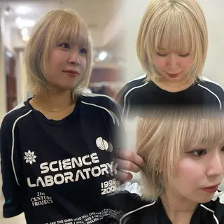 ミディアム カラー 🪐レイヤー/美髪 カラー/加野彩果🪐のヘアスタイル